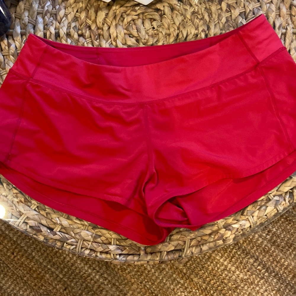 COPY - Red Lulu Lemon Shorts